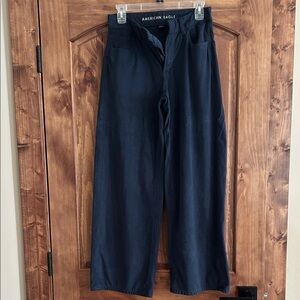 American Eagle Dark Blue Stretch Pants
